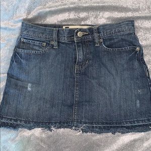 🍒 GAP JEANS DENIUM HI RISE SKIRT